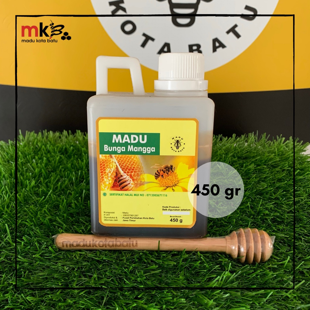 

Madu Murni Mangga (nektar Bunga Mangga) 450 gr - Madu Kota Batu