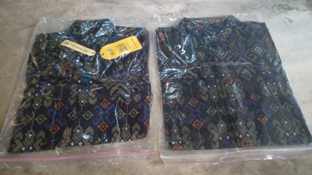 Baju Batik Anak Songket Modern