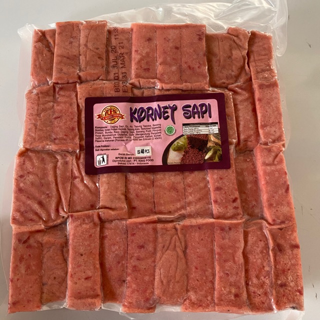 

King Food Kornet Sapi 40pcs