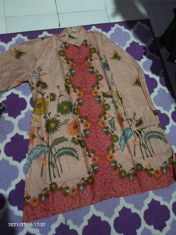 Terlaris Serut Genes Jelita Tunic Navbor Yelbor Whitbor Creambor Tunik Batik Modern Hrb030 Dolbi Dob