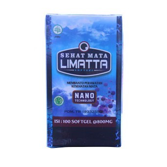 (BAYAR DI RUMAH ) SEHAT MATA LIMATTA SOFTGEL ORIGINAL 100% ASLI / KEMASAN BARU WALATRA SEHAT MATA