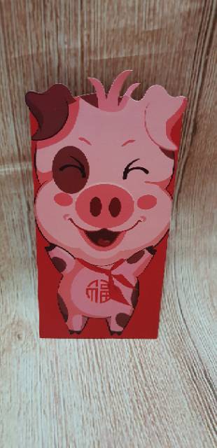 Angpao Chinnese New Year 2019 Happy Pig