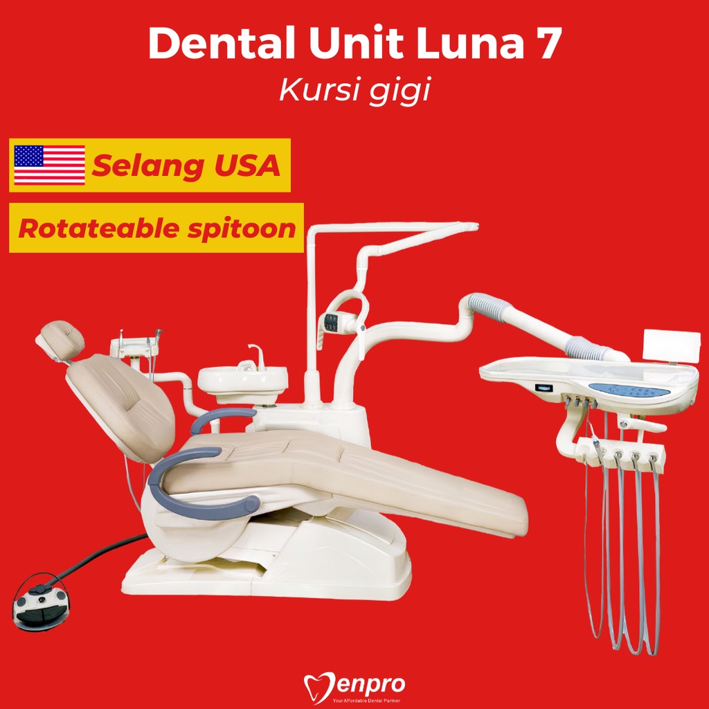 Jual Dental Unit / Dentist Chair / Kursi Gigi LUNA 07 Denpro Shopee