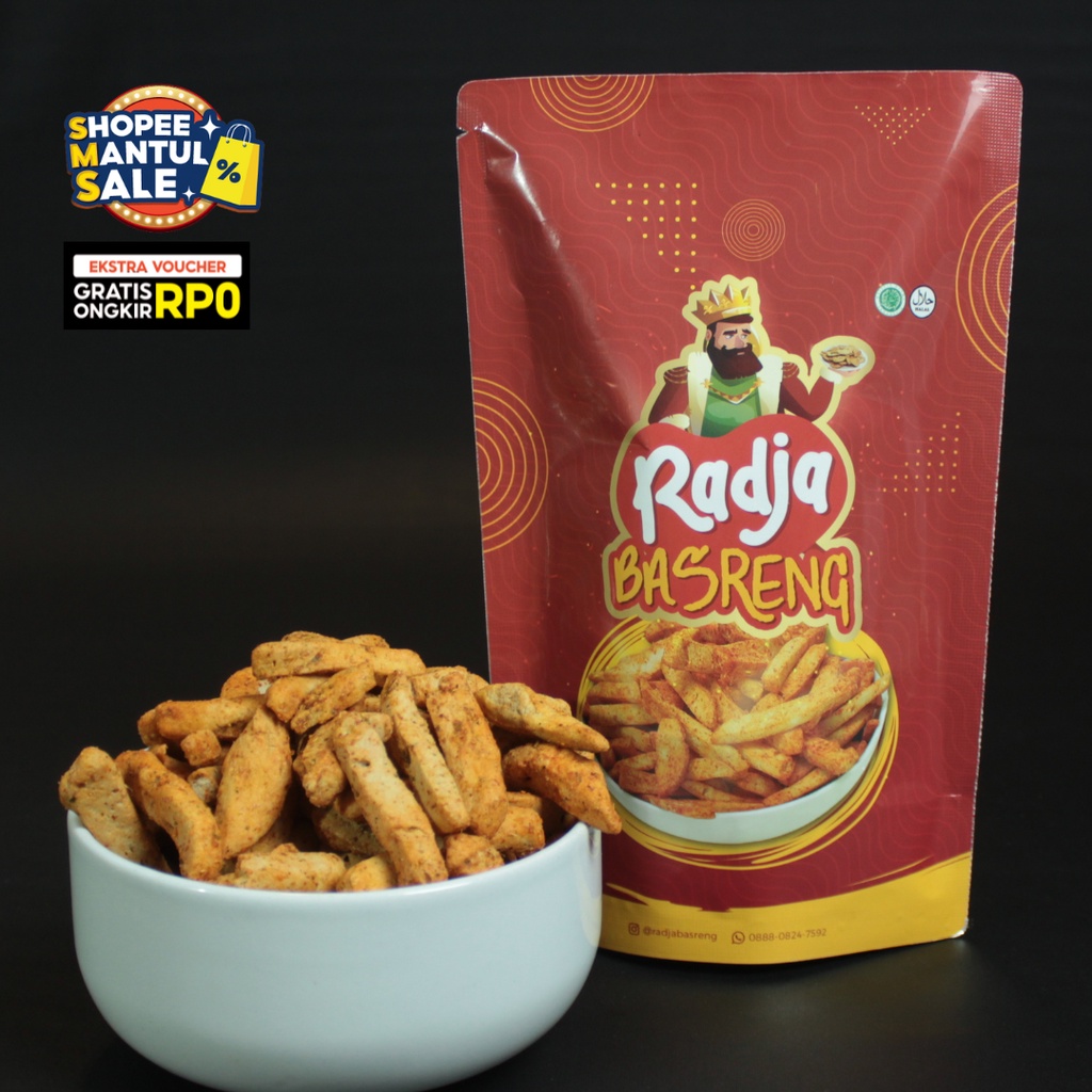 

Radja Basreng Kemasan Premium