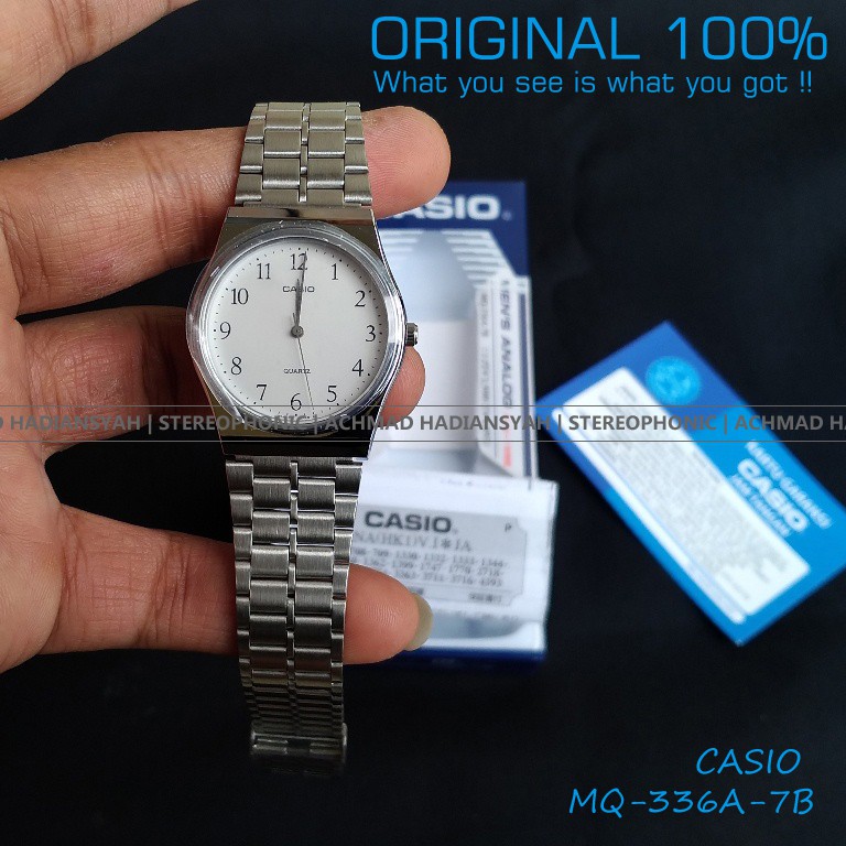 Jam Tangan CASIO UNISEX ORIGINAL MQ 336 Jam Casio MQ-336 Jam Tangan CASIO Women MQ336 Stainless