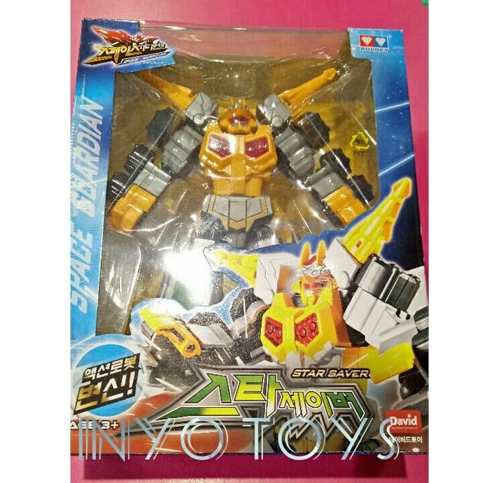 Space Guardian Star Saver Transformer Super Sentai Robot By Auldey