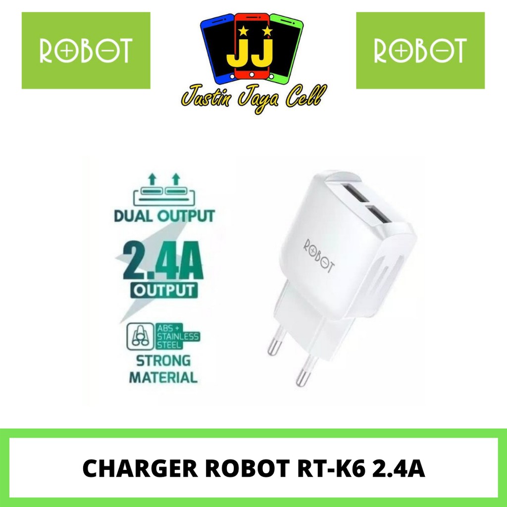 Charger ROBOT RT K6 2.4A Dual Output