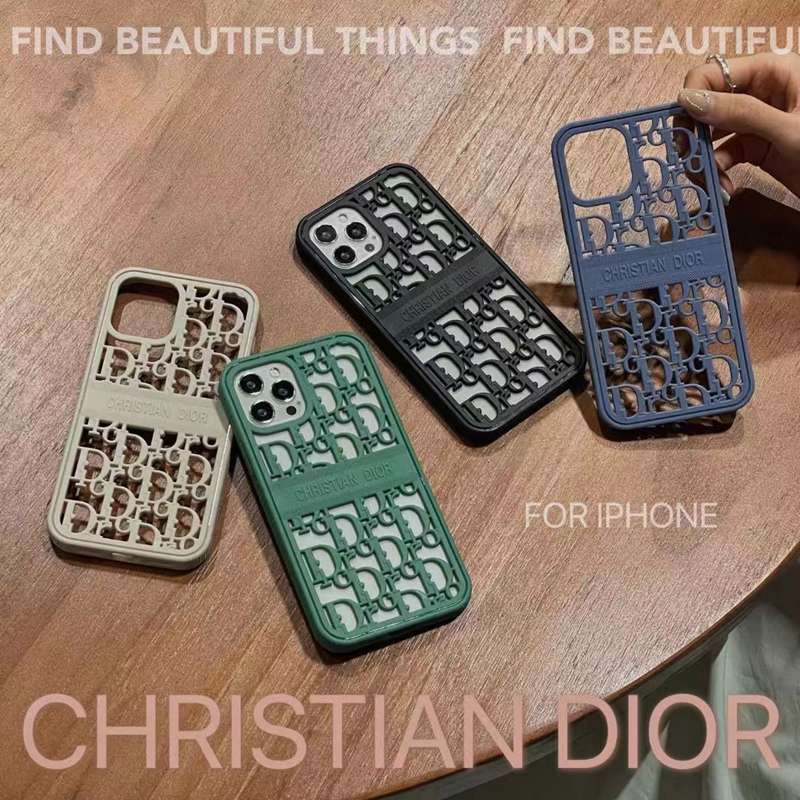 Casing Bumper Case Motif Chirstian Dior Untuk hp IPhone 11 12 13 14 Pro Max IPhone X Xr Xs Max Luxury Black Case