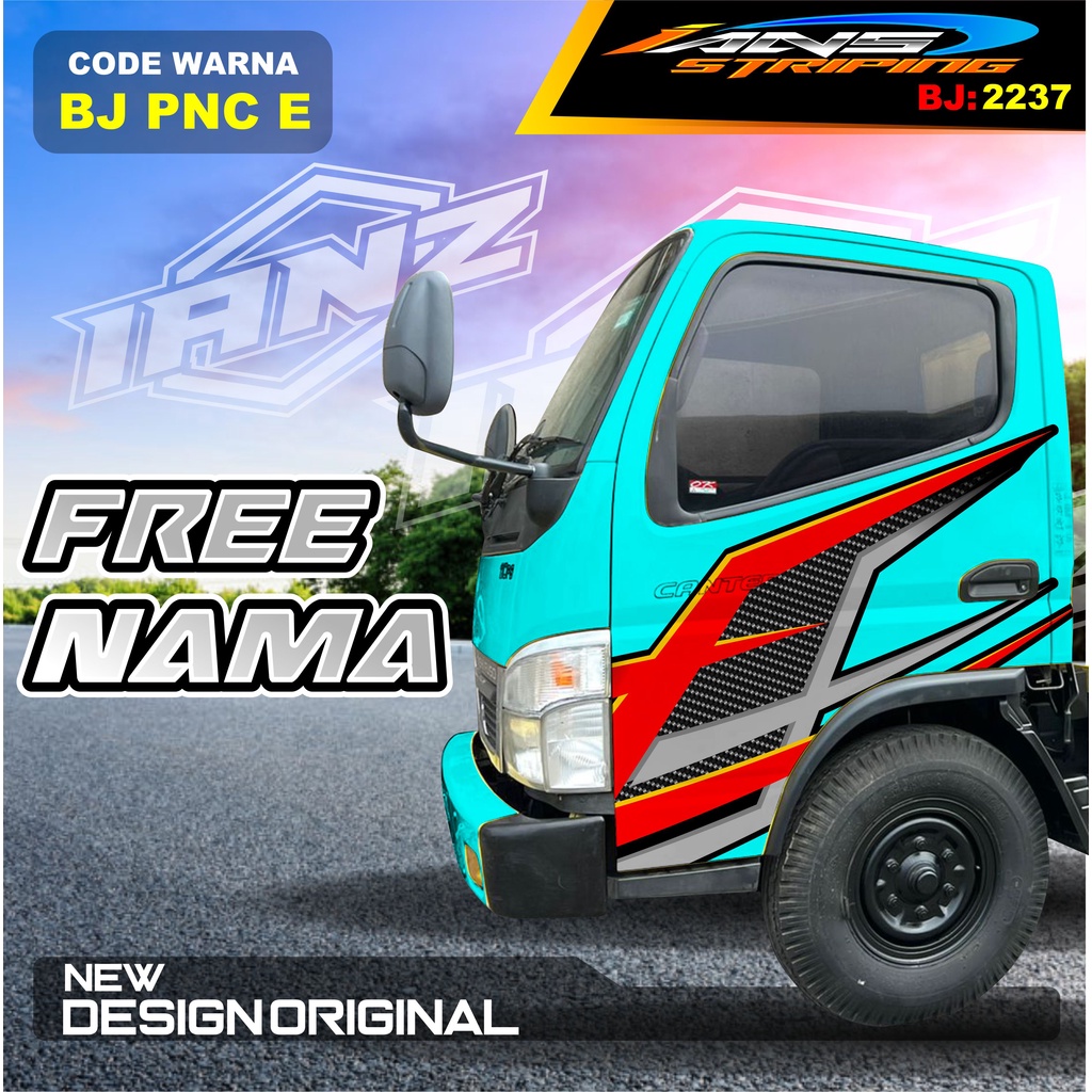 STICKER PINTU TRUK FUSO RAGASA / DECAL PINTU DUMTRUK  / STIKER MOBIL TRUK / STIKER PINTU TRUK KEREN