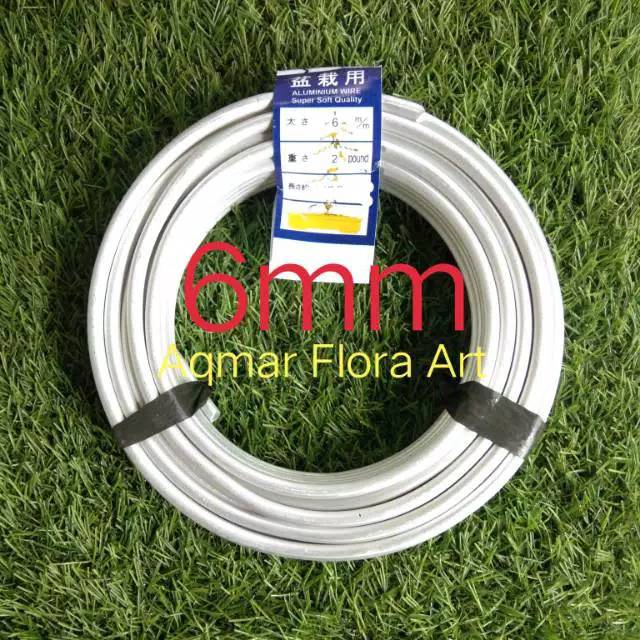 KAWAT BONSAI ALUMUNIUM ECERAN PERMETER UKURAN [6MM]