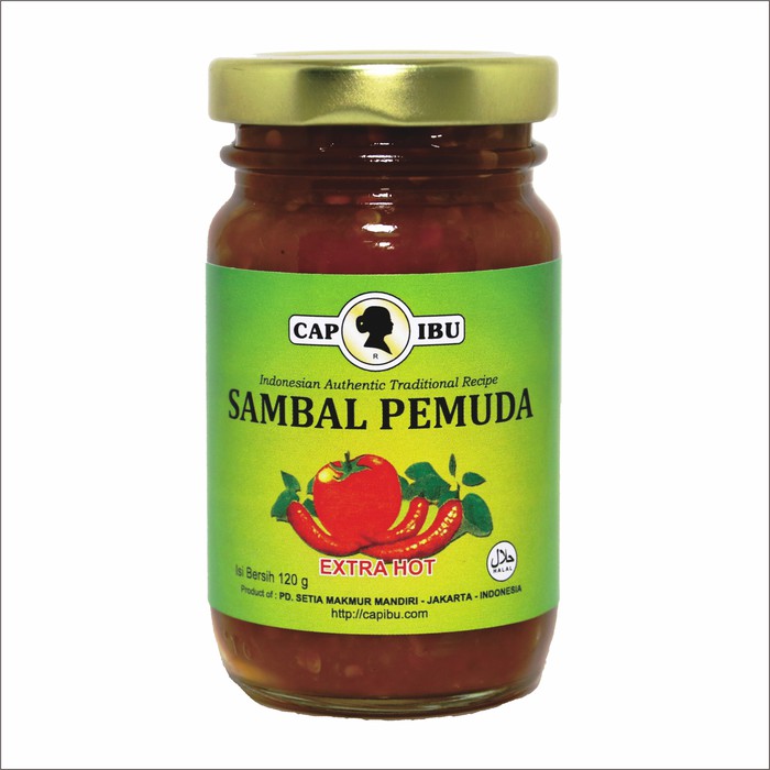 

Sambal Pemuda Extra Hot Cap Ibu 120G (Botol Mini)