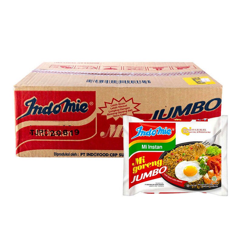 

INDOMIE - Mie Instan Rasagoreng Spesial Jumbo Carton 24pcs x 129g