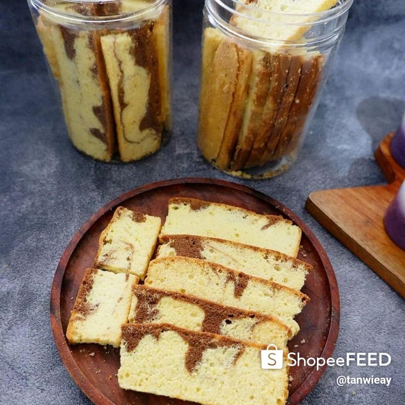 

Marmer Cake Kering - Wie & I