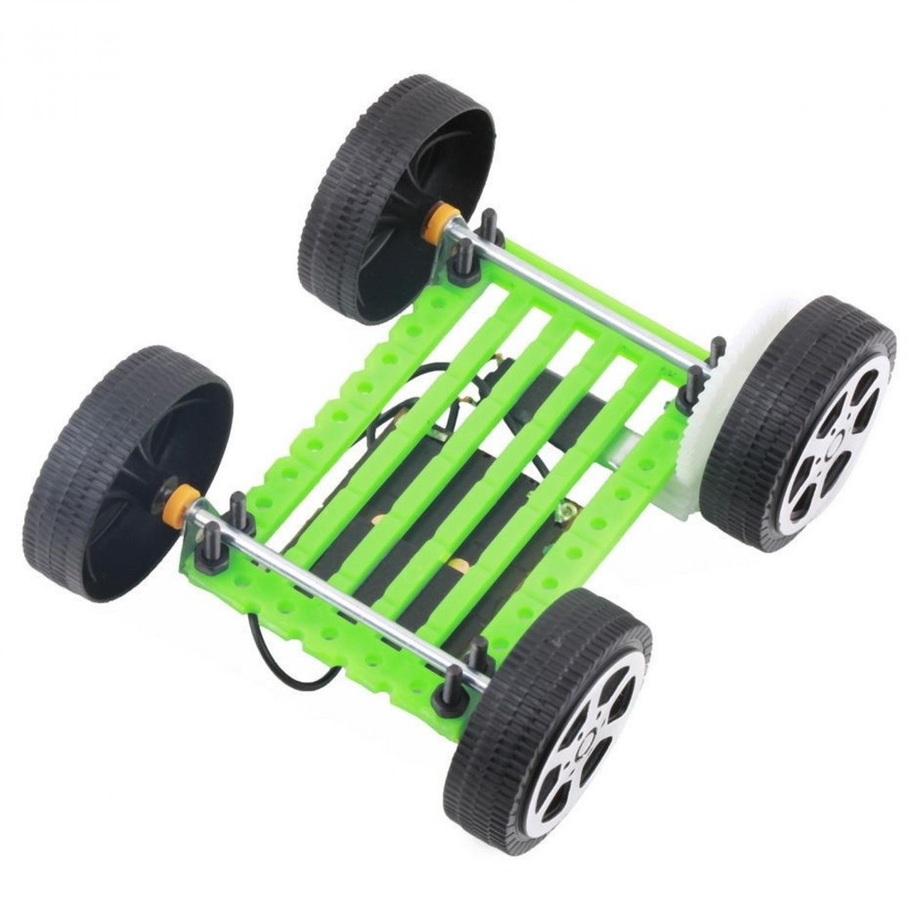 Mainan Mobil Edukasi / Mini Solar Toy DIY Car Children Puzzle IQ Robot