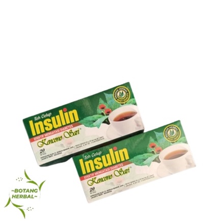 

Teh Celup Insulin KENCONO SARI I Anti Diabet Daun Insulin