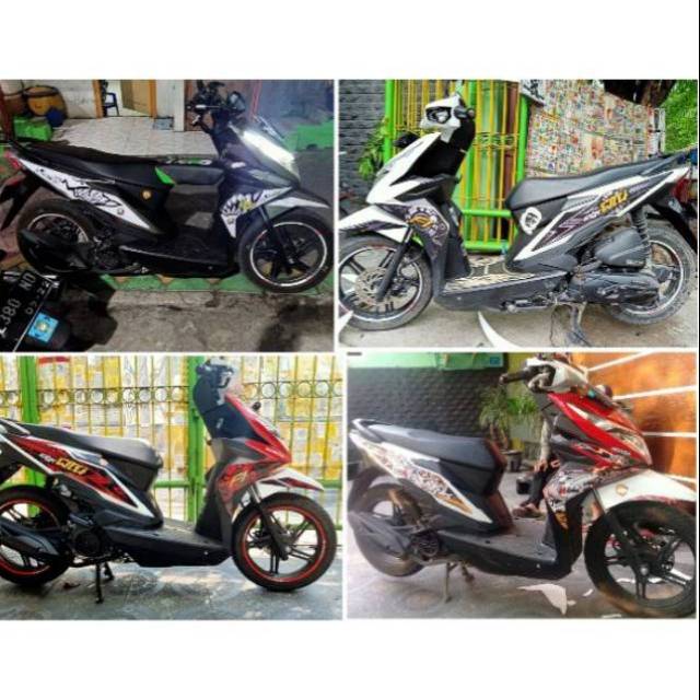 Decal striping new beat 2017 2019