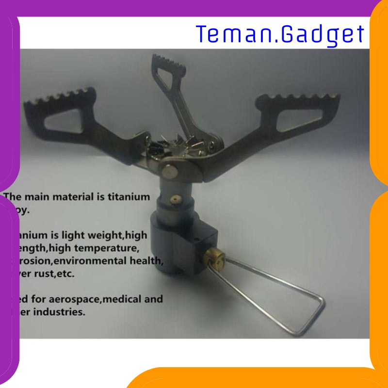 TG-ID033 LIXADA KEPALA KOMPOR GAS LIPAT MINI CAMPING STOVE - SL-0102