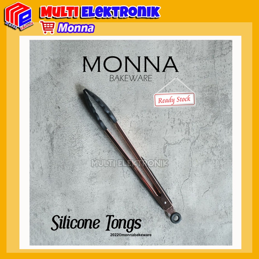 Silicone Tongs Monna Bakeware / Capit Makanan Monna Bakeware