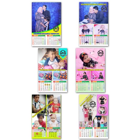 

Kalender Custom Murah 6 lembar/ Kalender Foto Pribadi 6 lembar/ Kalender Keluarga 6 lembar / Kalender Sekolah Lembaga Murah / Kalender setahun 6 lembar