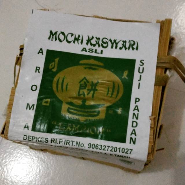 

Mochi lampion 1 renceng isi 5 besek