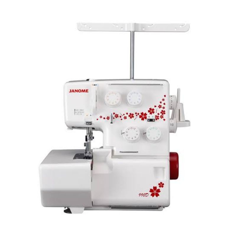 Original Termurah | Mesin Obras Neci Janome 990D Portabel / Obras Portable / Rumah Tangga