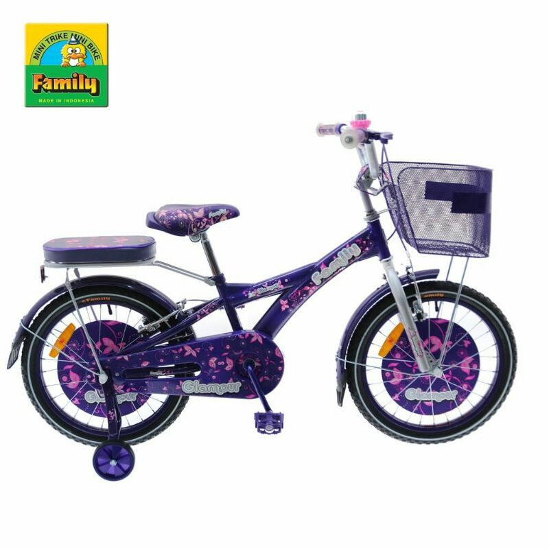 Sepeda Roda Dua Family Mini Glamour 18 16 Inch