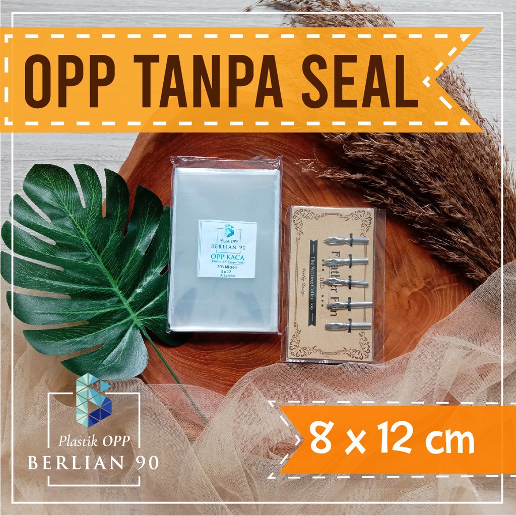 Jual Plastik Opp Tanpa Lem X Cm Plastik Kaca Tebal S Mic