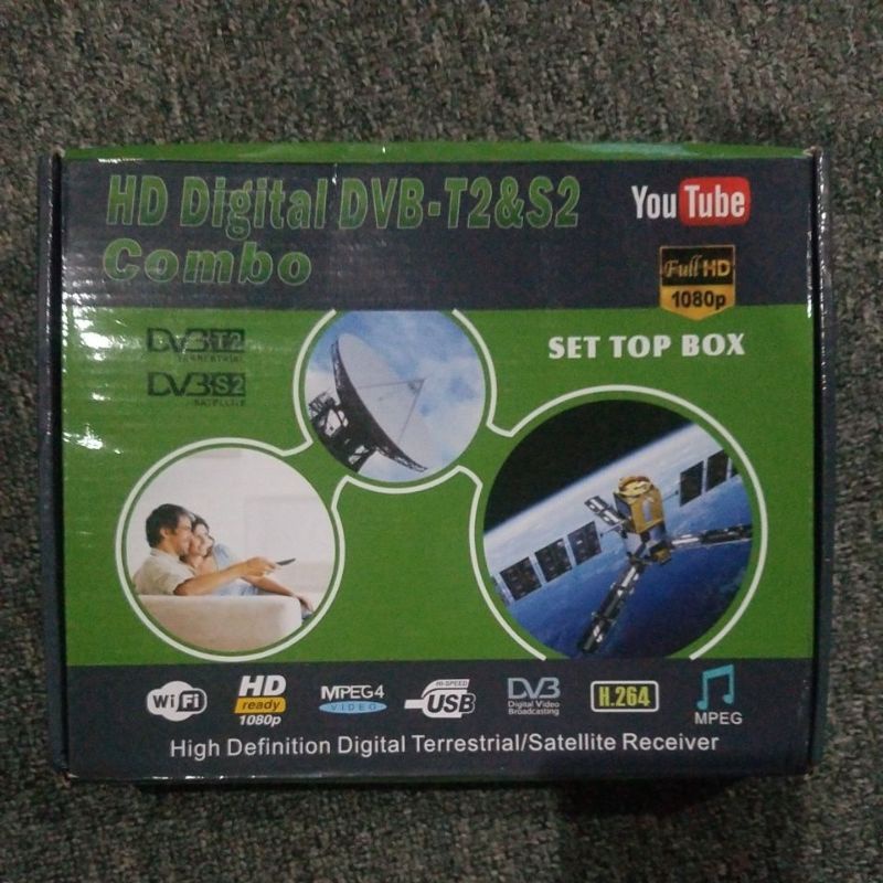 Set Top Box (STB) HD Digital DVB-T2&amp;S2 Combo