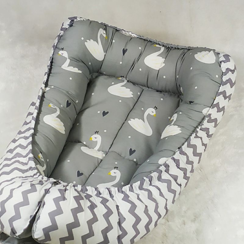 [FREE BANTAL MAHKOTA] baby nest - kasur baby nest - kasur bayi - alas tidur bayi - kasur bayi model perahu