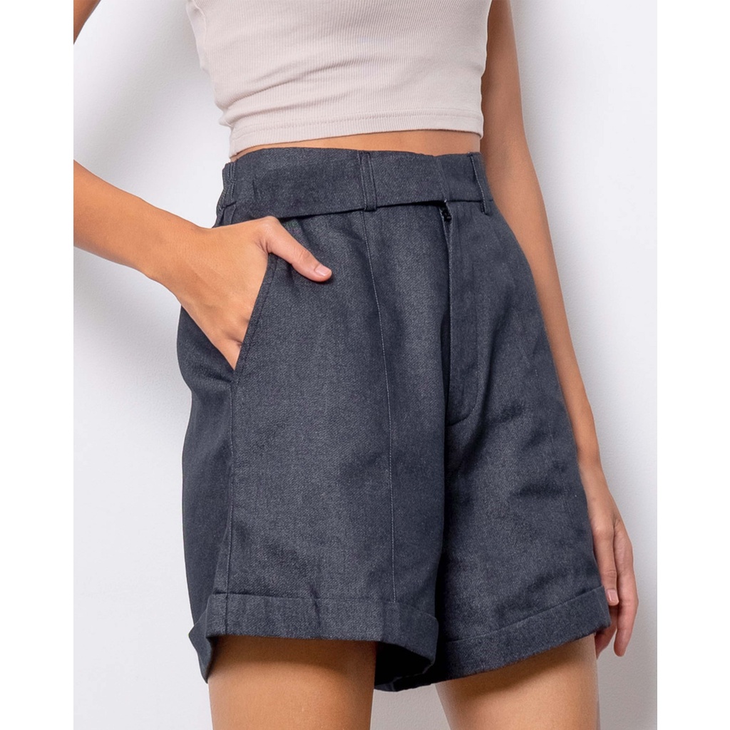 PLAIN - Lindsey Soft Jeans Short