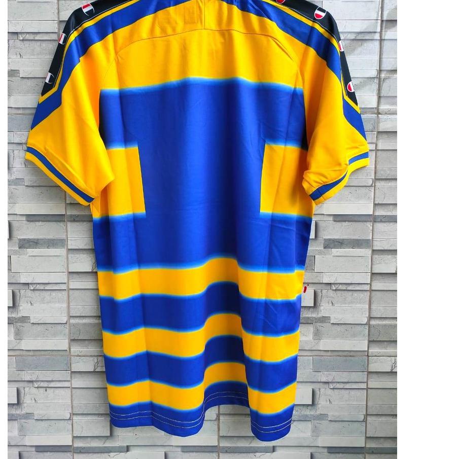 Terbaik HQ RETRO JERSEY BOLA PARMA CALCIO HOME 2001-2002 GO HQ IMPORT