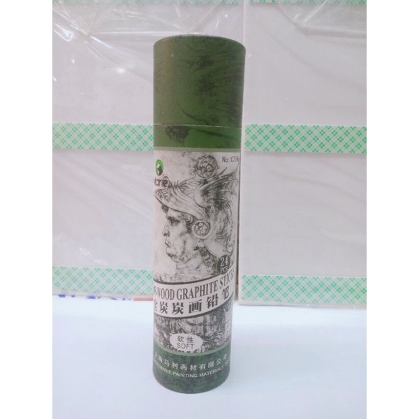

pensil maries Non wood Grahpite stick C-7346 Soft