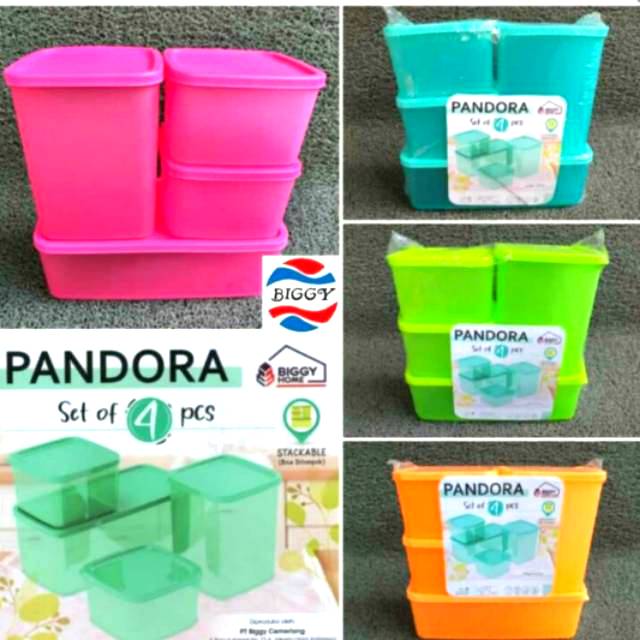 TOPLES SET PANDORA SET 4 PCS TOPLES KUE KERING TOPLES BIGGY KUE LEBARAN GROSIR TOPLES PLASTIK MURAH