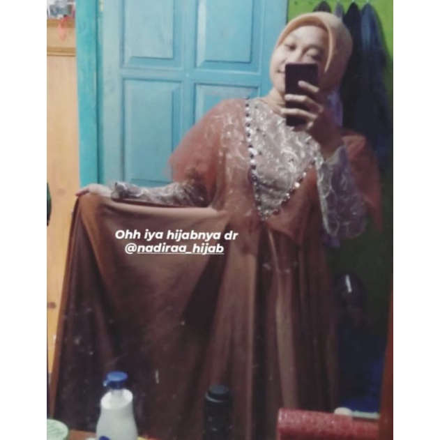 preloved dress kondangan/bypradiste dress by pradiste