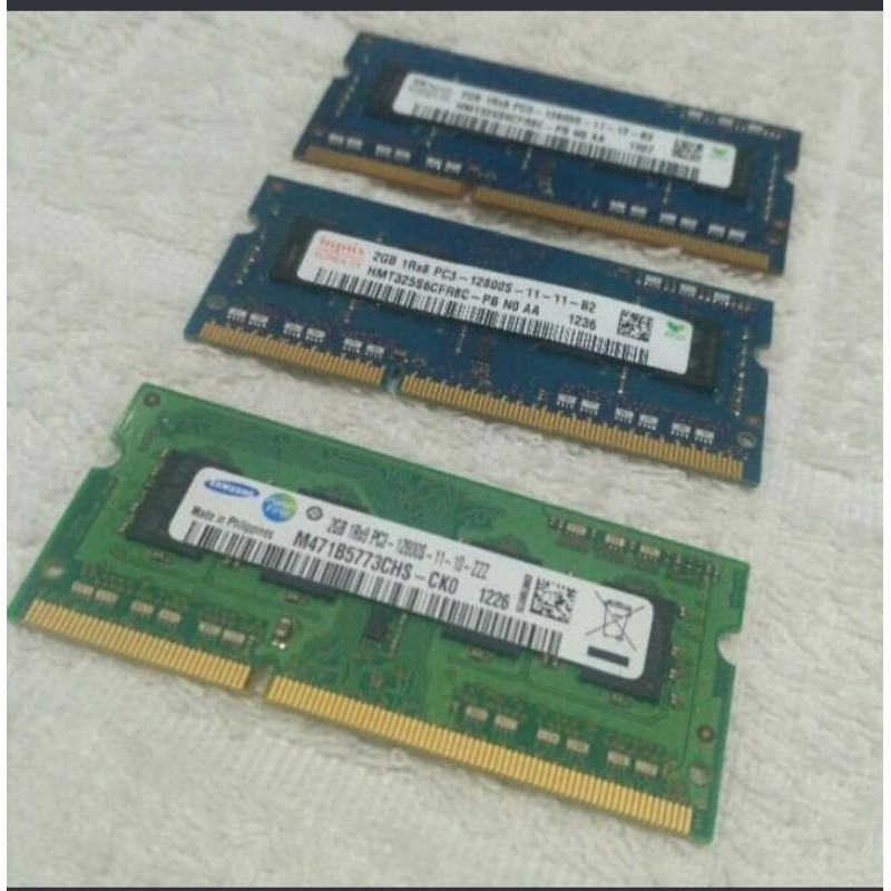Memori Laptop Memori Notebook 2GB 2RX8 PC3 12800s 12800