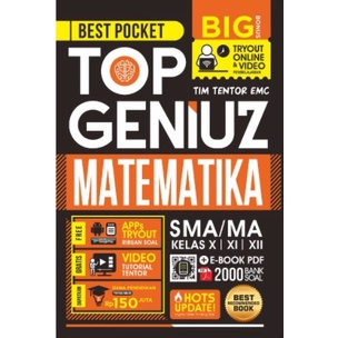 SMA The King Pocket Biologi Fisika Kimia Matematika Genius-TOP GENIUS MTK