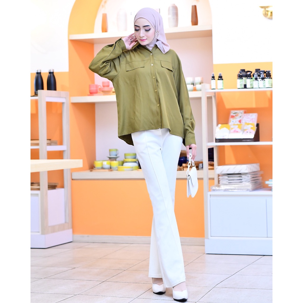 KEMEJA BLOUSE SHAKILA IMPOR PREMIUM TERBARU