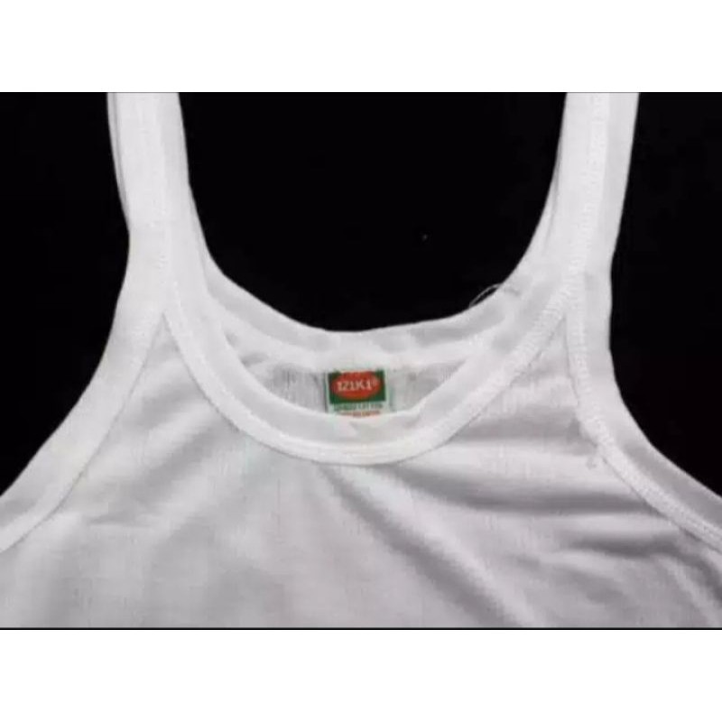 6 pcs kaos dalam / singlet pria