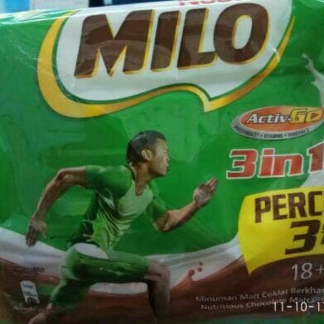 

Milo Malaysia active go sachet