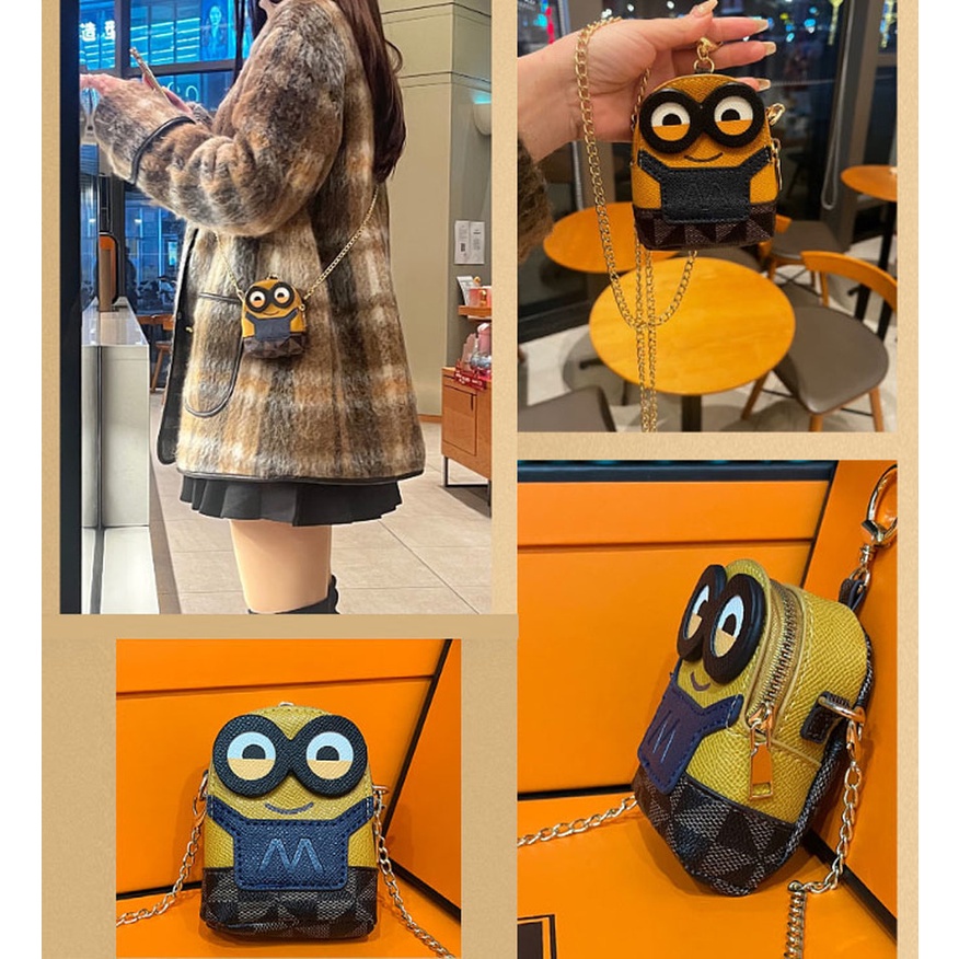 Cute minion gantungan / selempang