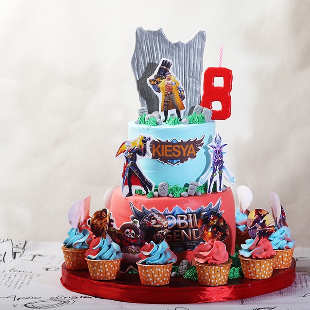 

Kue Ulang Tahun Mobile Legends / MOHON BACA KETERANGAN