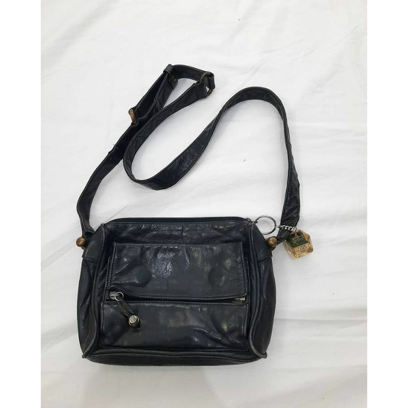 DKNY Leather Sling Bag Second