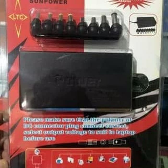 Charger Adaptor Universal 96W 12/15/16/18/19/20/24 Volt