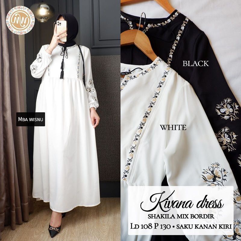 Gamis dress muslim remaja lebaran terbaru 2022