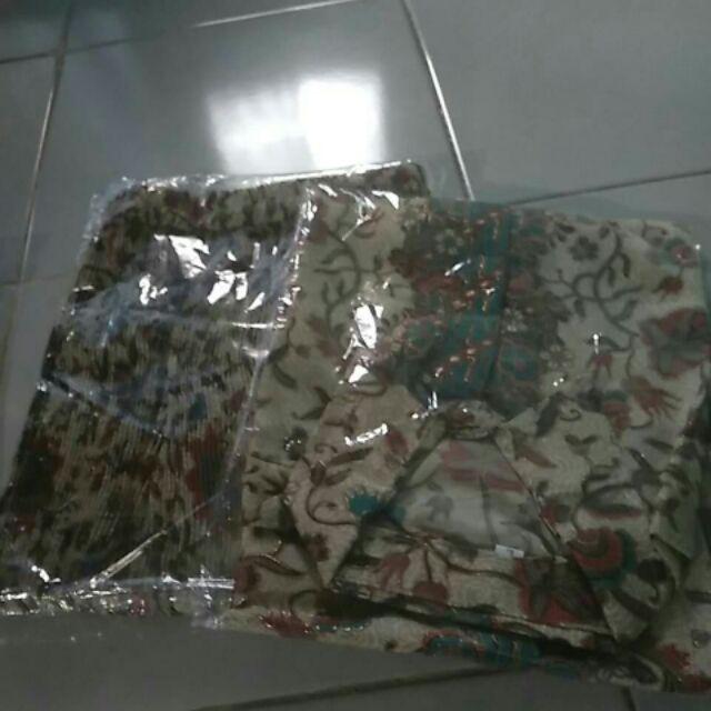 Couple Family Novianty Rok Instan Plisket Jumbo Kombi Kemeja Batik Ayah Dan Anak