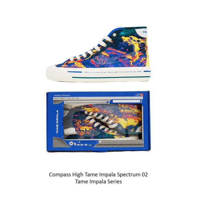 COMPASS X TAME IMPALA HIGH SPECTRUM 02 ORIGINAL SEPATU SNEAKERS FDF321355E
