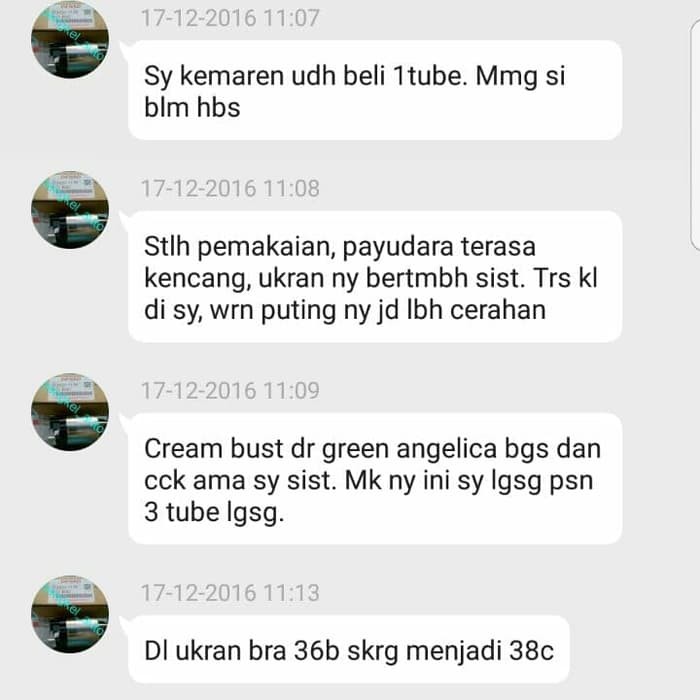 Krim Pembesar, Pengencang Payudara Bust Up Cream, Aman & Berkhualitas