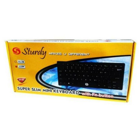 KEYBOARD USB STURDY TP105 FN MINI