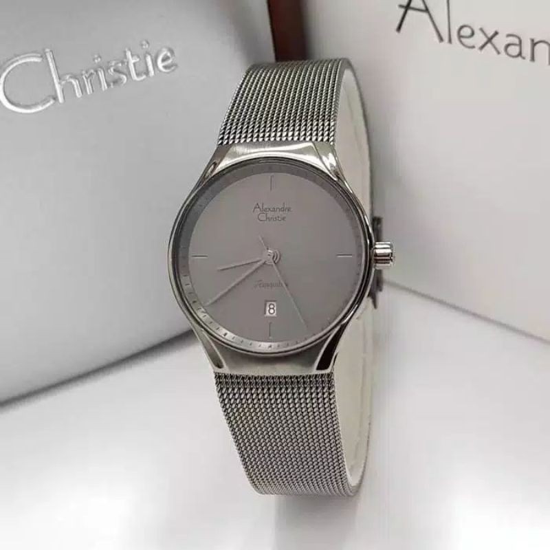AC 8571 GREY.ALEXANDRE CHRISTIE RANTAI PASIR GREY 8571 LD .GARANSI RESMI 1 TAHUN