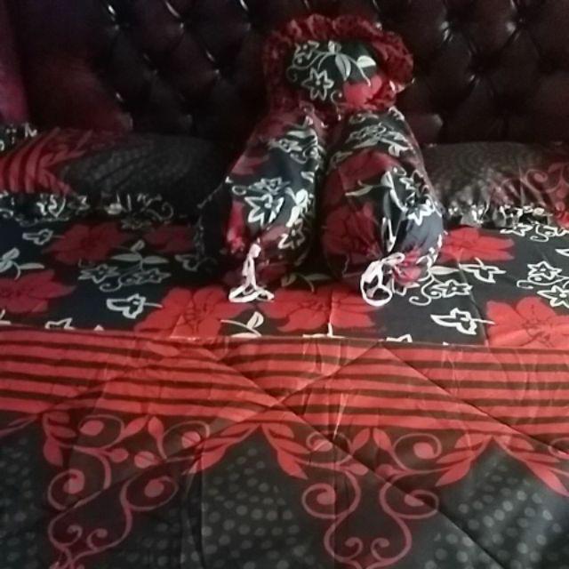 Set Bedcover + Sprei California 180x200 / 160x200 Motif Kamaya Morris Esme Raisha Kana Bc180clf
